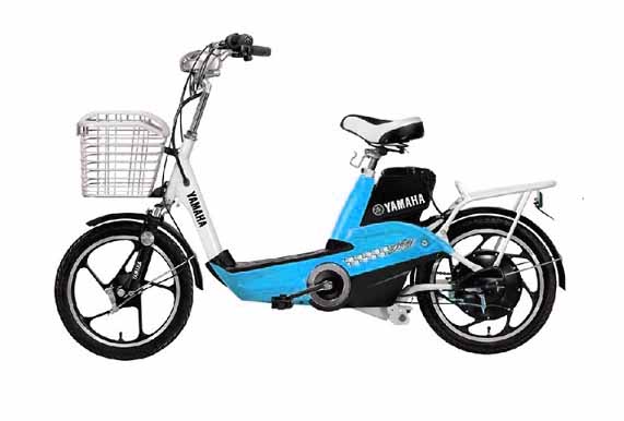 Xe đạp điện iCats h2 xanh